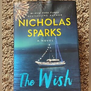'The Wish' Novel - Blue Cover